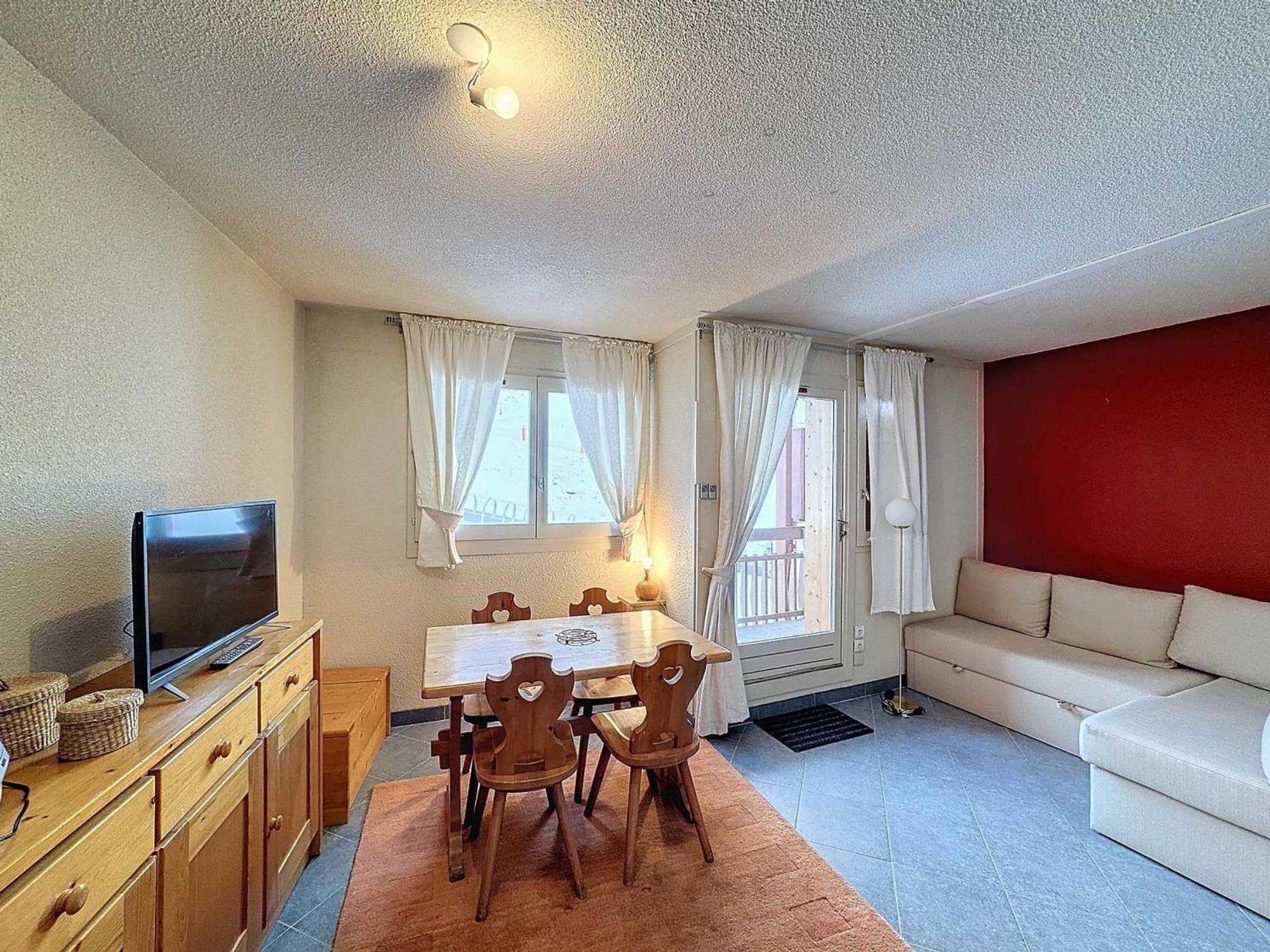 Les Menuires : Ski Aux Pieds, 4 Pers, Animaux Admis, Parking Gratuit - Fr-1-178-398 Apartment Saint-Martin-de-Belleville Luaran gambar